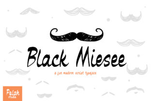 Black Miesee: A Font That Speaks with Playful Charm