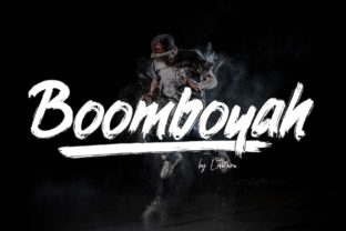 Boomboyah: A Bold Display Font for Modern Branding