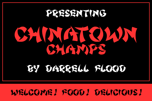 Chinatown Champs: A Font That Elevates My Bakery’s Brand