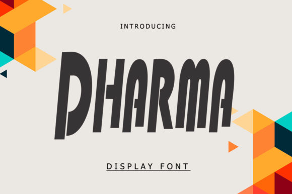 Dharma Font for Branding That Speaks Volumes