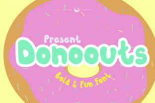 Donoouts: A Playful Typeface for Branding with Personality