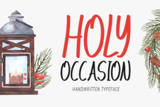 Font That Speaks: Holy Occasion for Handmade Creators