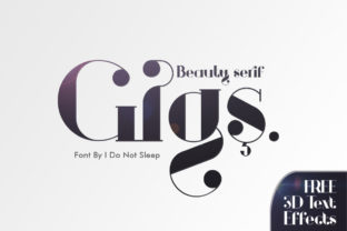 Gigs: A Display Font That Elevates Branding