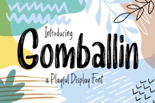 Gomballin: A Display Font for Modern Web Design