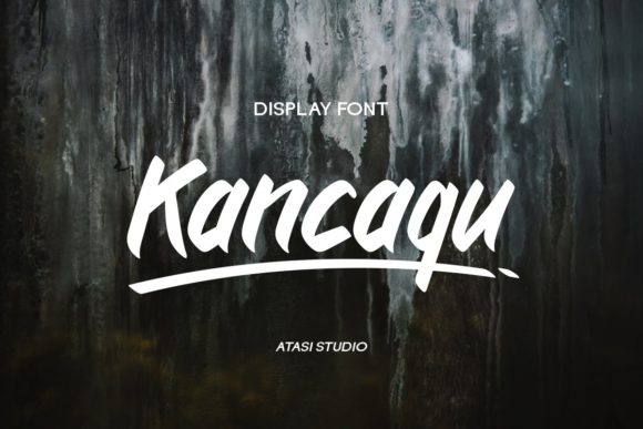 Kancaqu: A Cool Display Font for Your Brand