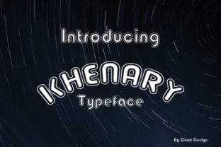 Khenary: A Versatile Display Font for Digital Design