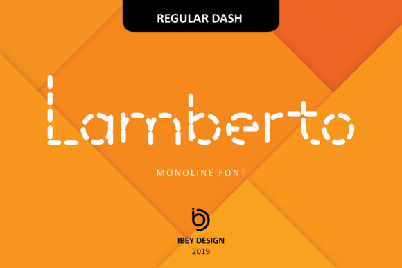 Lamberto Dash: A Bold Display Font for Modern Web Design