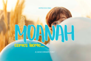 Moanah: A Bold Display Font for Small Business Branding