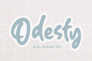 Odesty: A Cool Display Font for Modern Web Design