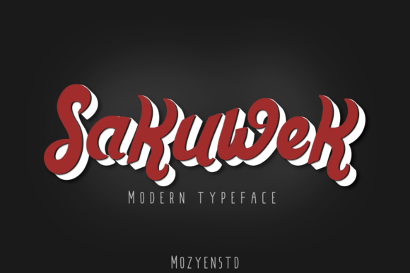 Sakuwek: A Display Font That Elevates Digital Branding