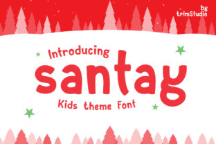 Santay: A Cheerful Display Font for Holiday and Everyday Design
