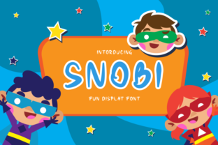 Snobi: A Bold Display Font for Eye-Catching Campaigns