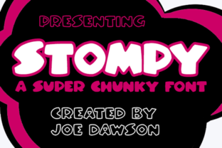 Stompy: A Chunky Font for Bold Branding